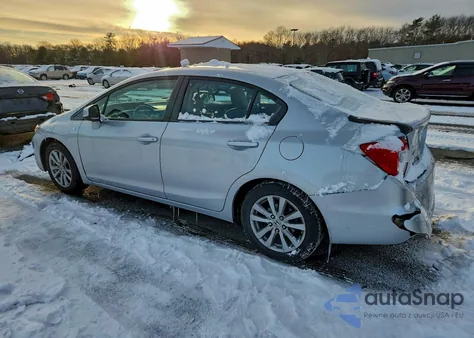 2012 Honda Civic Exl из США, поврежденный, VIN 2HGFB2F91CH555921